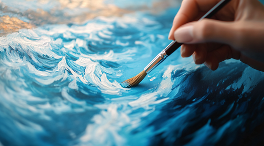 🌊 Du hast keinen Meerblick? Male ihn dir selbst!