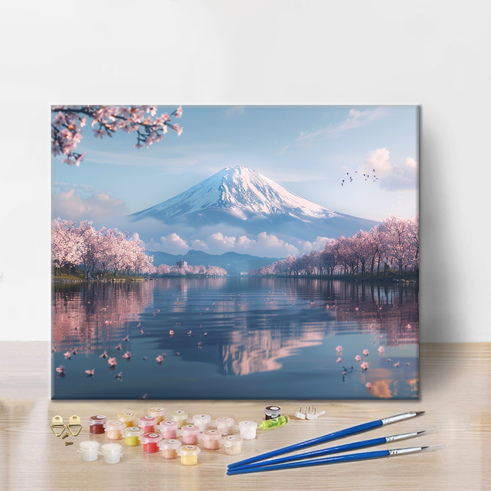 Fuji – Malen nach Zahlen