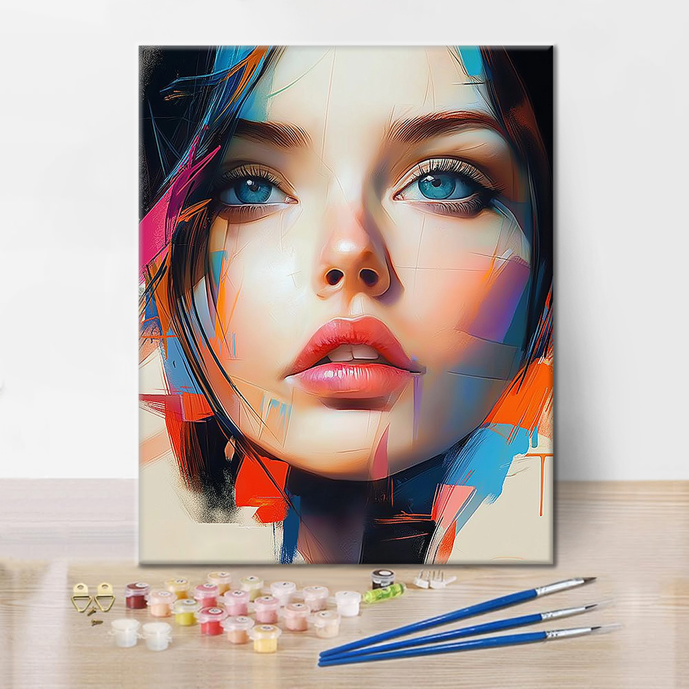 Cyper Girl – Malen nach Zahlen