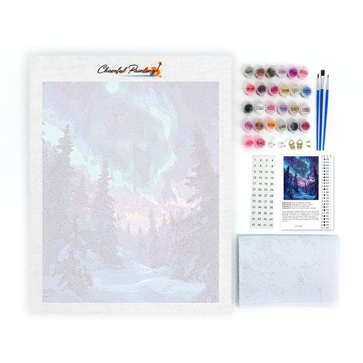 Aurorawald – Malen nach Zahlen