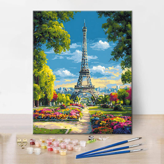 Paris - Malen nach Zahlen