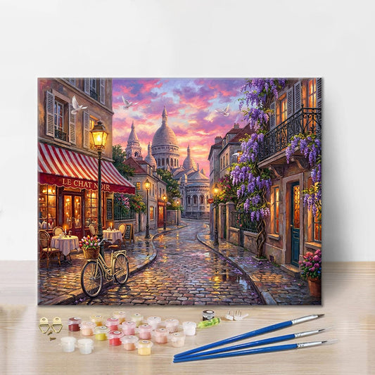 Basilika Sacré-Cœur - Malen nach Zahlen