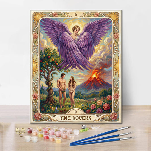 Die Liebenden – Malen nach Zahlen