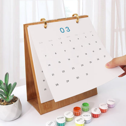 Weltreise-Edition – 2027 Malen nach Zahlen Tischkalender
