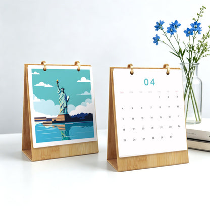 Reise-Edition – 2027 Malen nach Zahlen Tischkalender