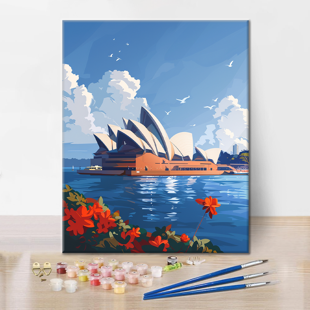 Sydney – Malen nach Zahlen