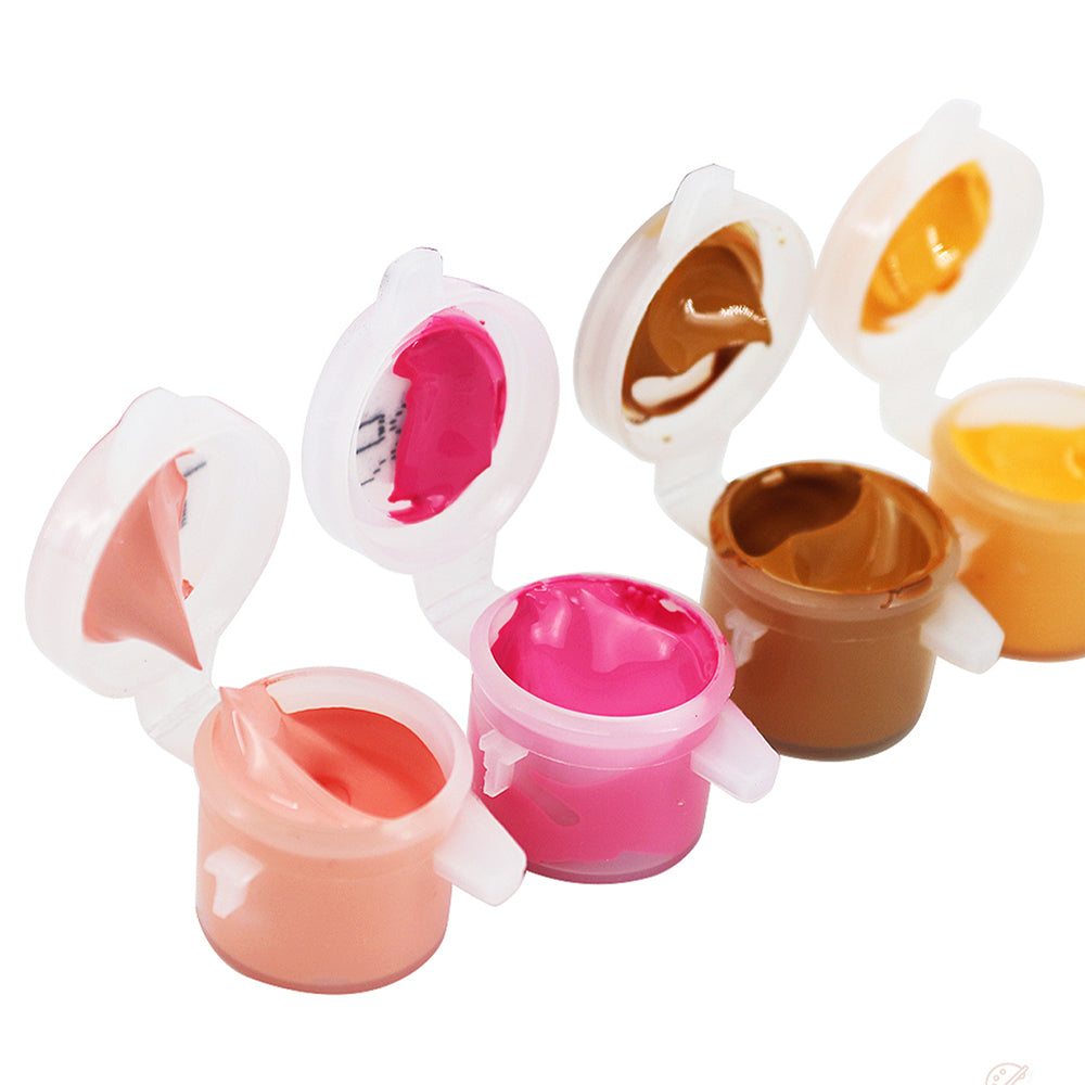 Herbstliches Eichhörnchen - Malen nach Zahlen