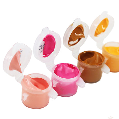 Winterlamm – Malen nach Zahlen