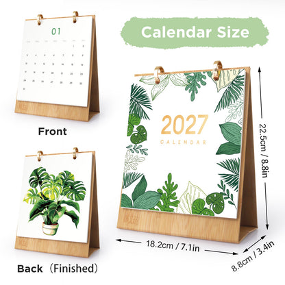 Pflanzen-Edition – 2027 Malen nach Zahlen Tischkalender