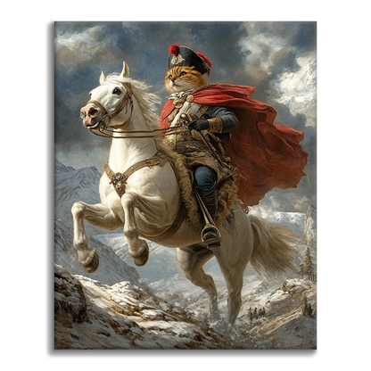 Napoleon Katze - Malen nach Zahlen