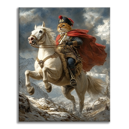 Napoleon Katze - Malen nach Zahlen