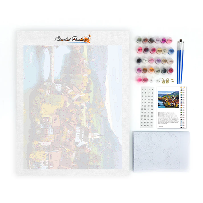 Colorcraft Swiss River Village – Malen nach Zahlen