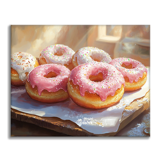 Donut - Malen nach Zahlen