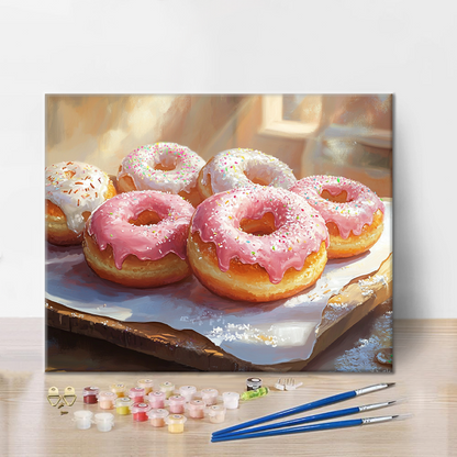 Donut - Malen nach Zahlen