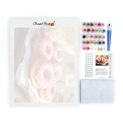 Donut - Malen nach Zahlen