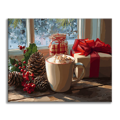 Gemütlicher Morgen – Malen nach Zahlen