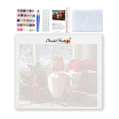 Gemütlicher Morgen – Malen nach Zahlen