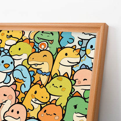 Kleiner Drache – Holz-Malpuzzle