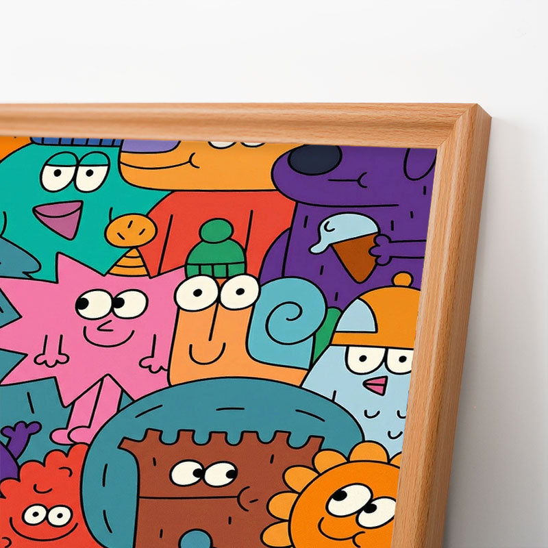 Gesichter der Dinge – Holz-Malpuzzle