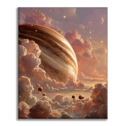 Schokoladenplanet - Malen nach Zahlen