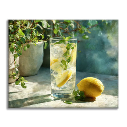 Limonade - Malen nach Zahlen