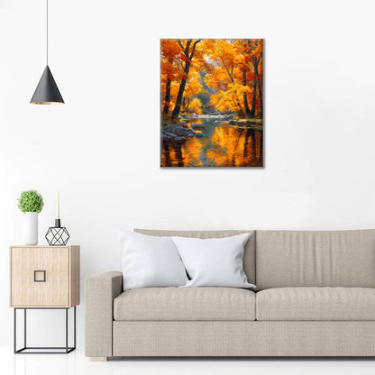 Flüstern des Herbstes - Malen nach Zahlen