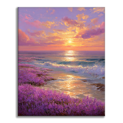 Blooming Horizon – Malen nach Zahlen