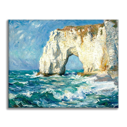 Klippen von Étretat – Malen nach Zahlen