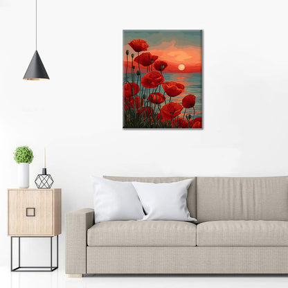 Crimson Dusk – Malen nach Zahlen