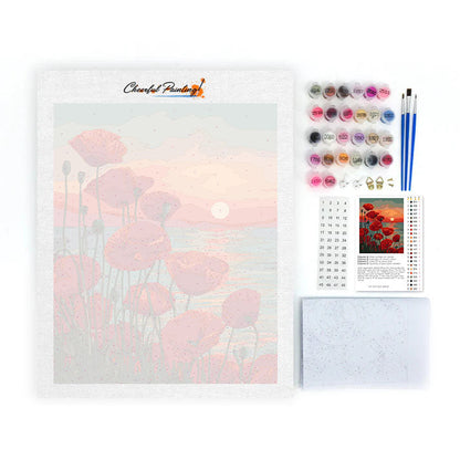 Crimson Dusk – Malen nach Zahlen