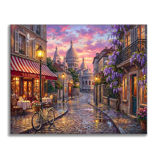 Basilika Sacré-Cœur - Malen nach Zahlen