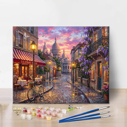 Basilika Sacré-Cœur - Malen nach Zahlen