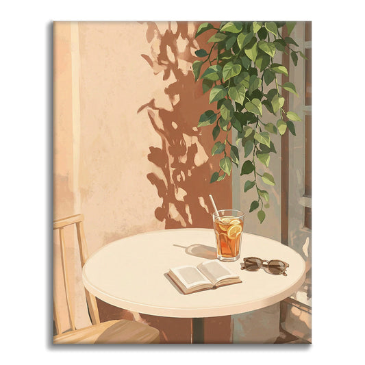 Ruhige Ecken – Malen nach Zahlen