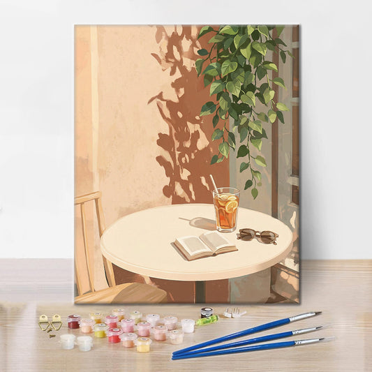 Ruhige Ecken – Malen nach Zahlen