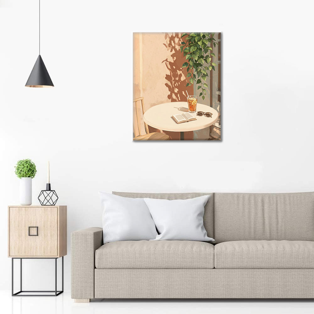 Ruhige Ecken – Malen nach Zahlen