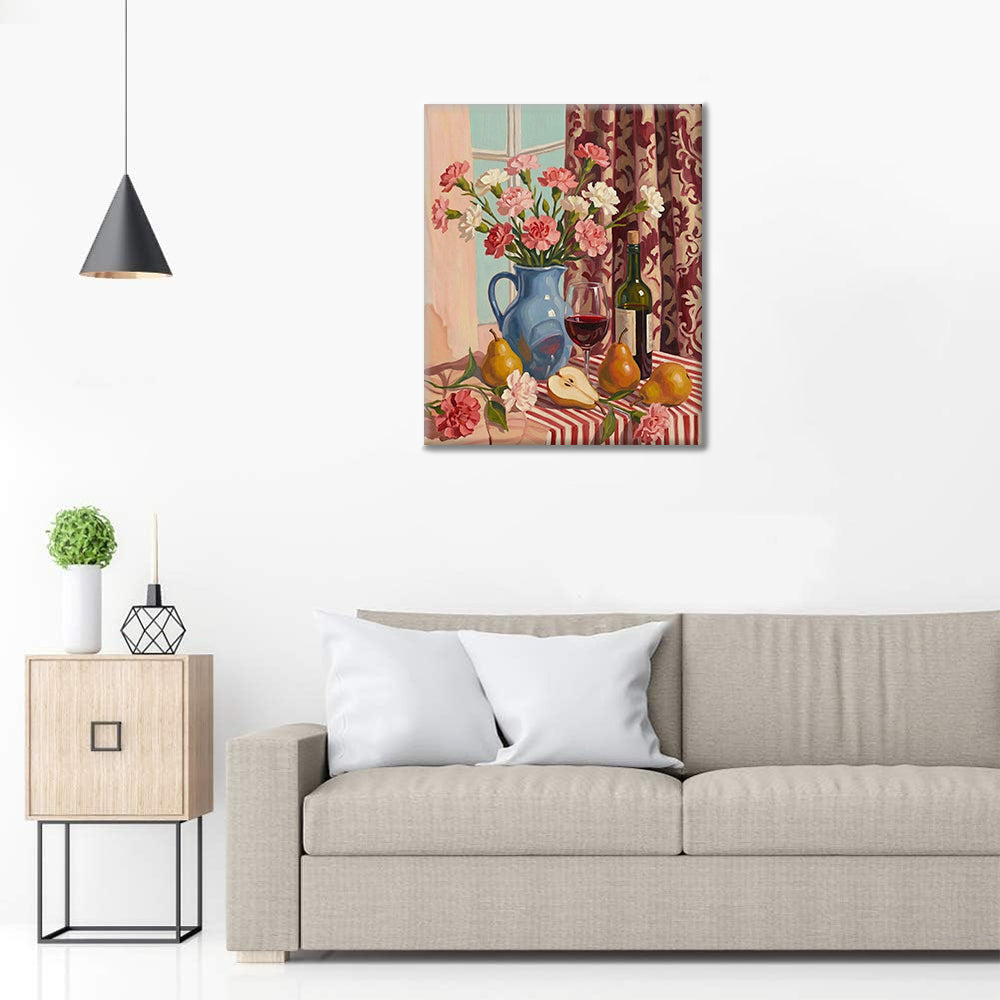 Eleganter Tisch – Malen nach Zahlen