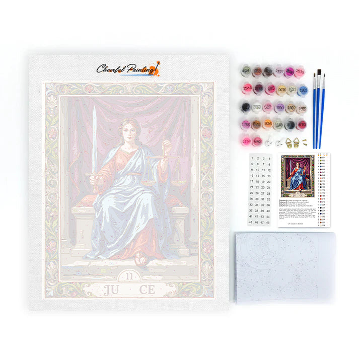 Gerechtigkeit – Malen nach Zahlen