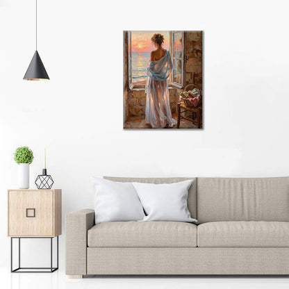 Morgenträumerei – Malen nach Zahlen