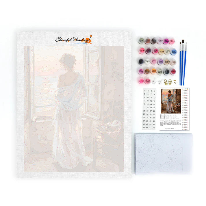 Morgenträumerei – Malen nach Zahlen