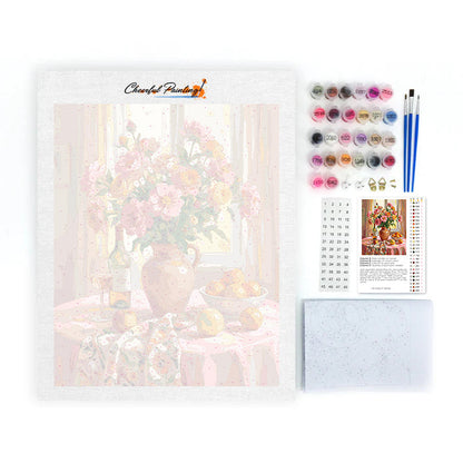 Harmonie auf dem Tisch – Malen nach Zahlen