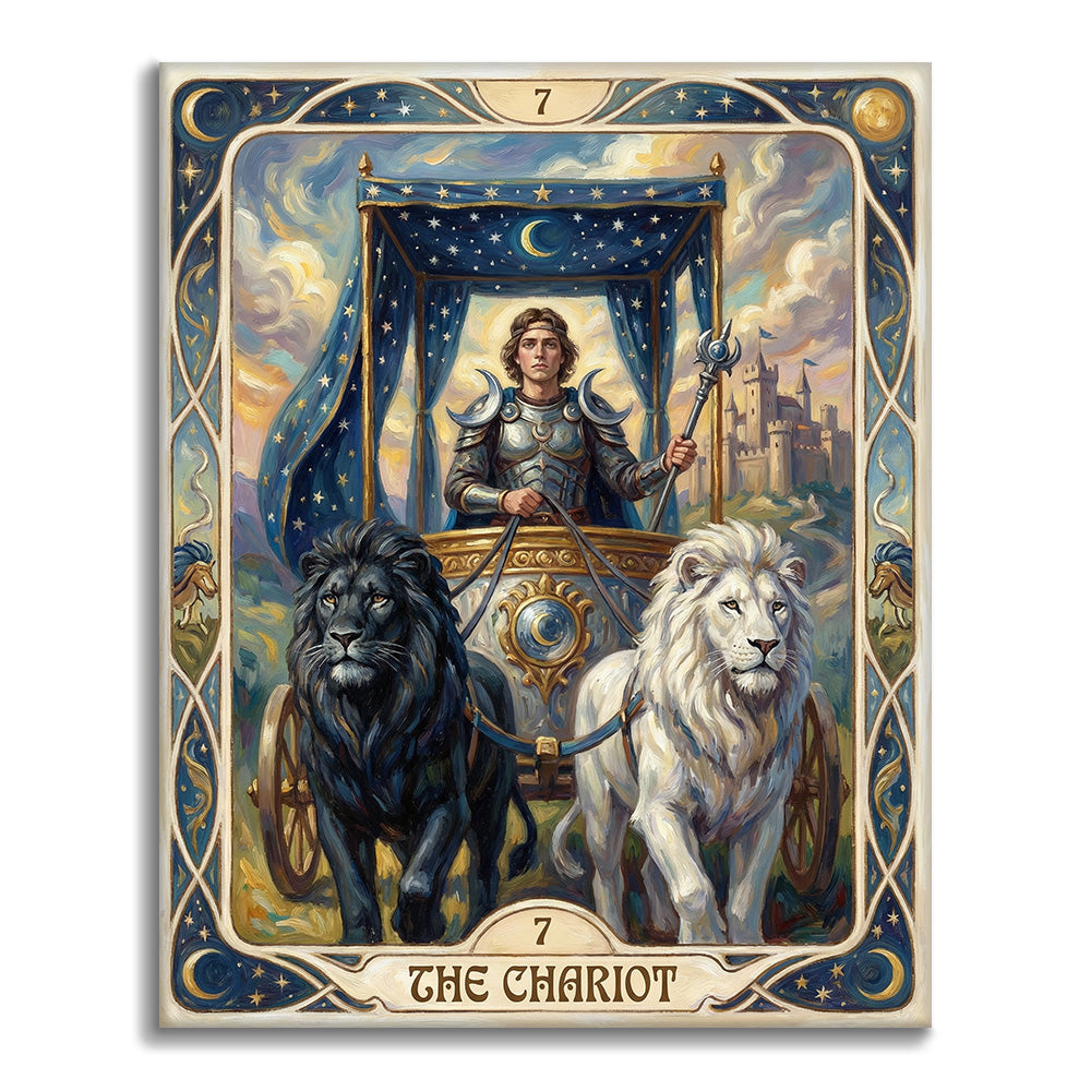 Der Wagen – Malen nach Zahlen