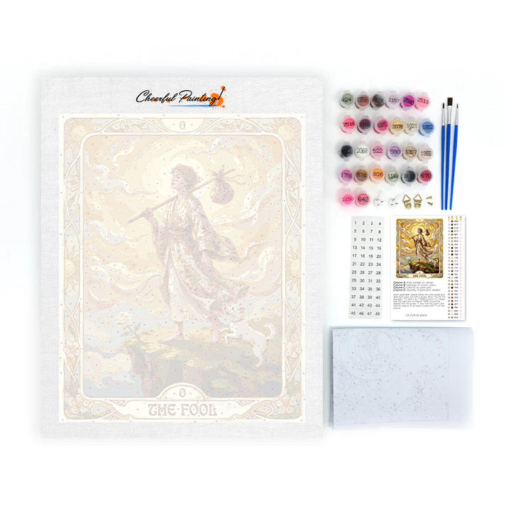 Der Narr – Malen nach Zahlen