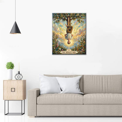 Der Gehängte – Malen nach Zahlen