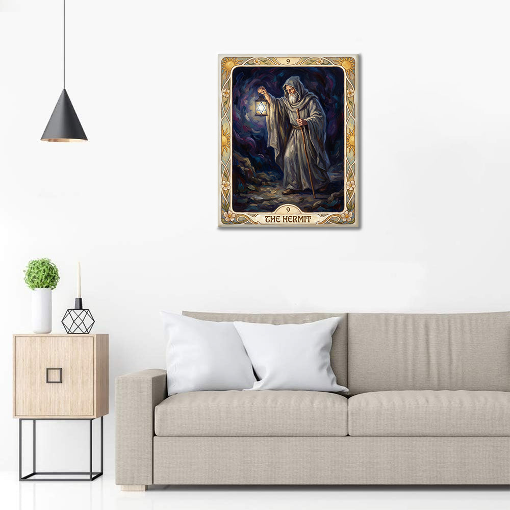 Der Einsiedler – Malen nach Zahlen