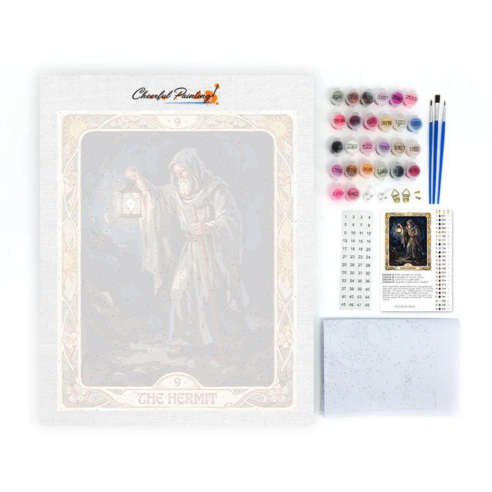 Der Einsiedler – Malen nach Zahlen