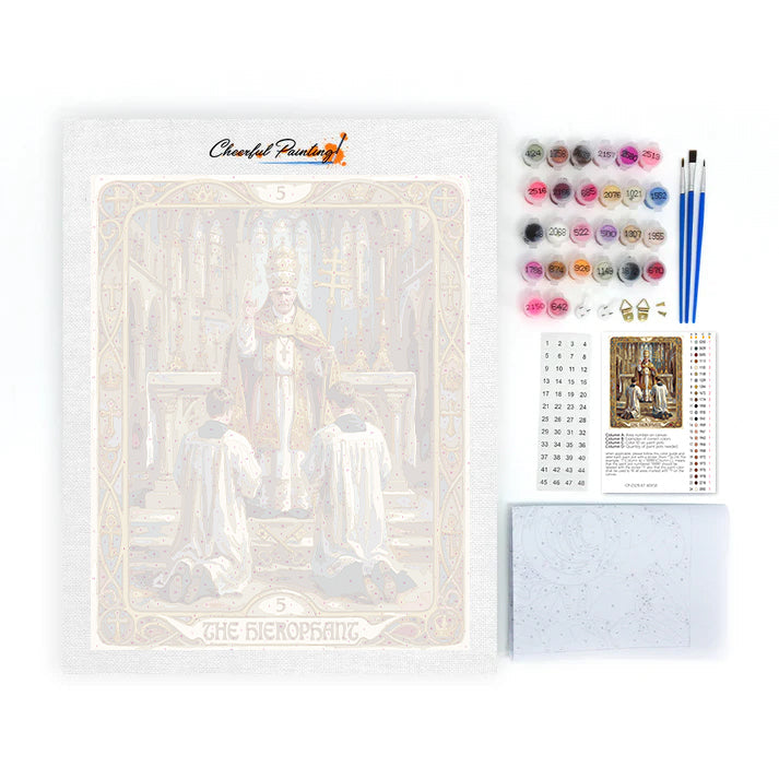 Der Hierophant – Malen nach Zahlen