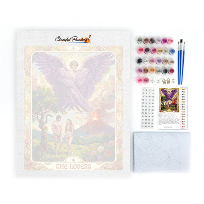 Die Liebenden – Malen nach Zahlen