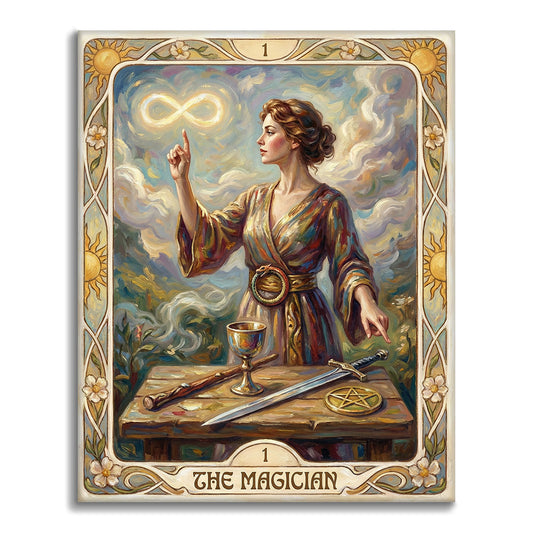 Der Magier – Malen nach Zahlen