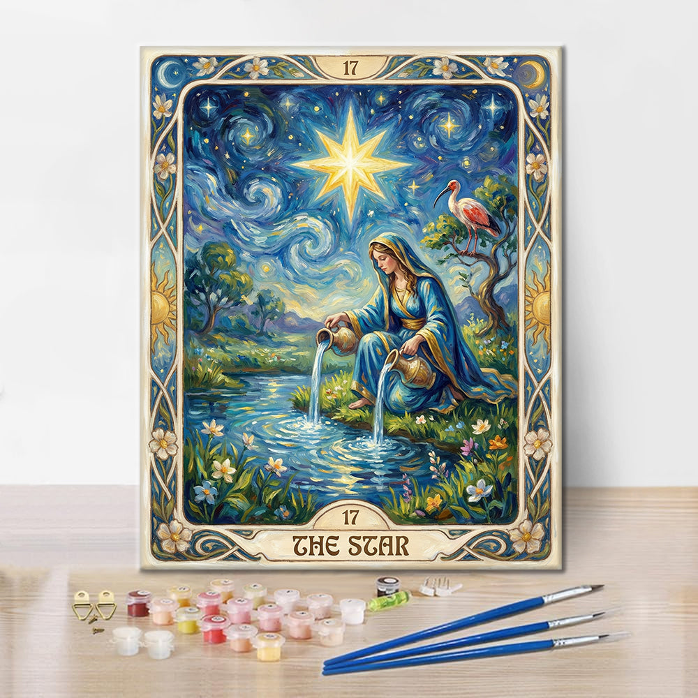 Der Stern – Malen nach Zahlen