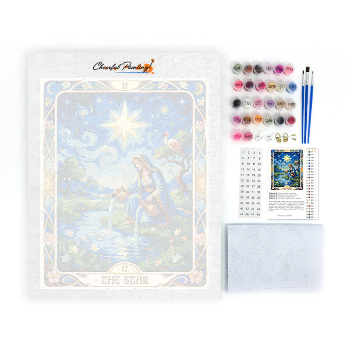 Der Stern – Malen nach Zahlen